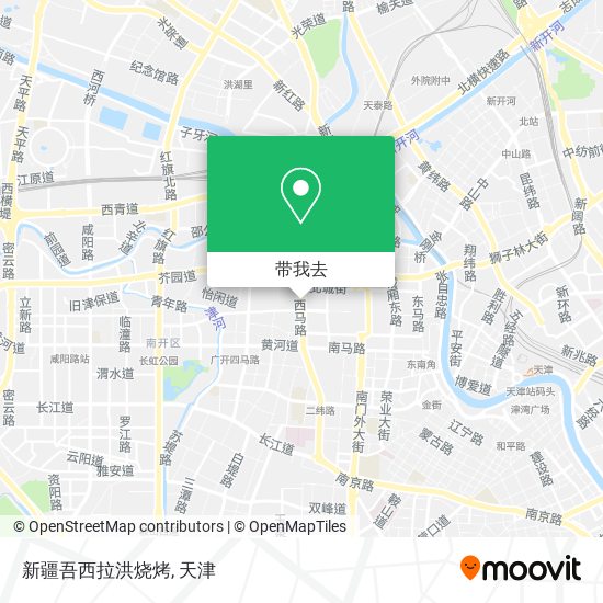 新疆吾西拉洪烧烤地图