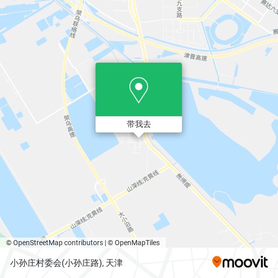 小孙庄村委会(小孙庄路)地图