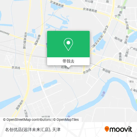 名创优品(远洋未来汇店)地图