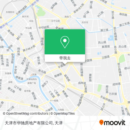 天津市华驰房地产有限公司地图