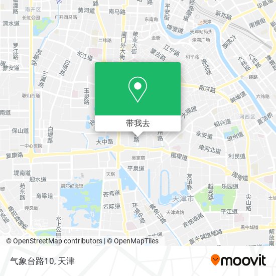 气象台路10地图