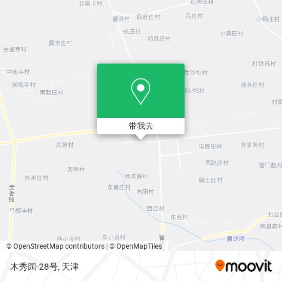 木秀园-28号地图