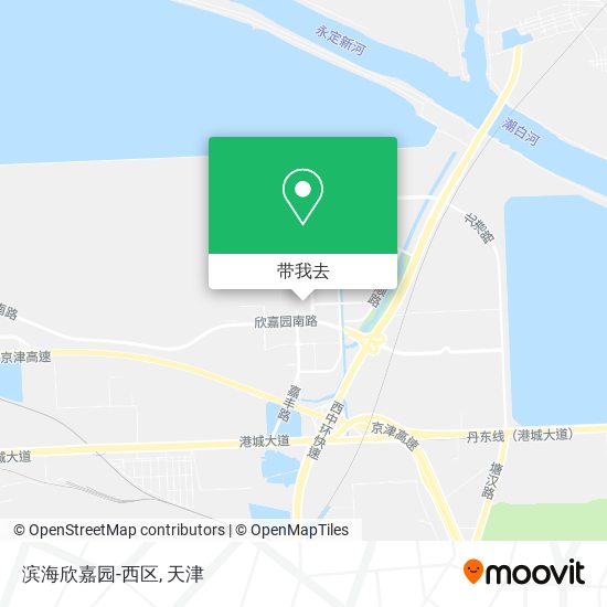滨海欣嘉园-西区地图