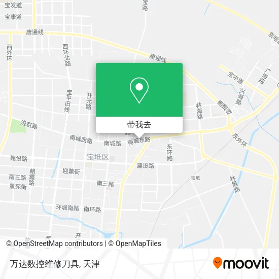 万达数控维修刀具地图