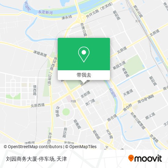 刘园商务大厦-停车场地图
