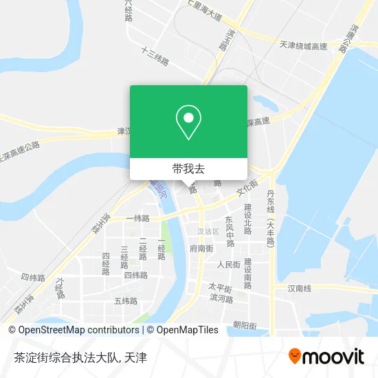 茶淀街综合执法大队地图