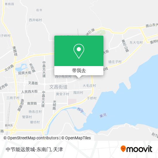 中节能远景城-东南门地图