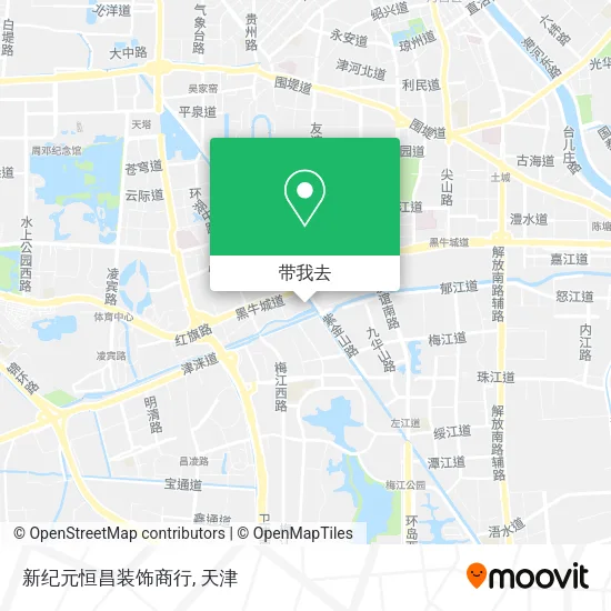 新纪元恒昌装饰商行地图
