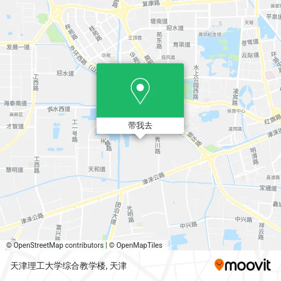 天津理工大学综合教学楼地图