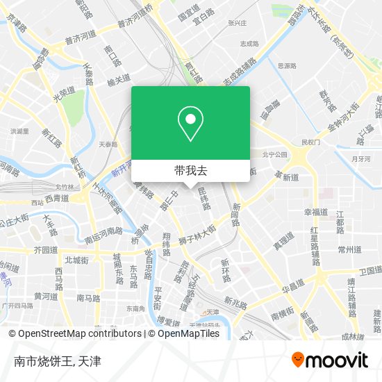 南市烧饼王地图