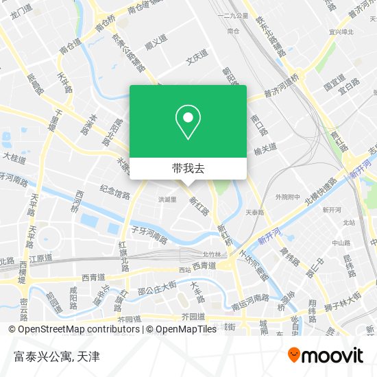 富泰兴公寓地图