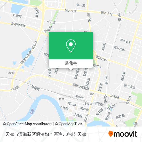 天津市滨海新区塘沽妇产医院儿科部地图