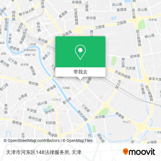 天津市河东区148法律服务所地图