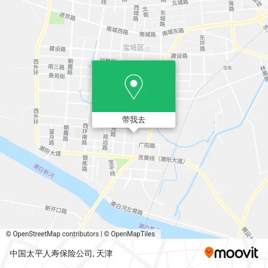 中国太平人寿保险公司地图