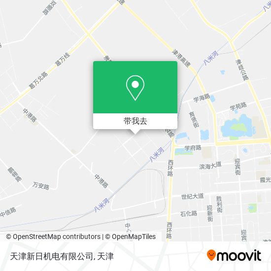 天津新日机电有限公司地图