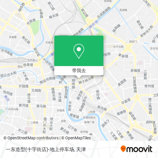 一东造型(十字街店)-地上停车场地图