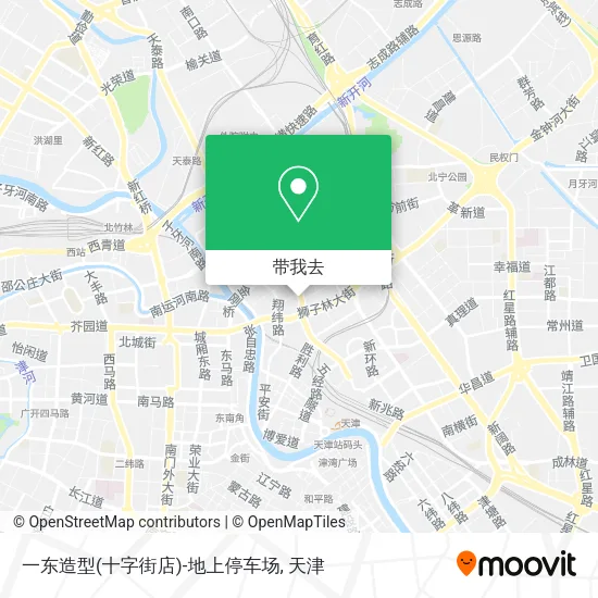一东造型(十字街店)-地上停车场地图