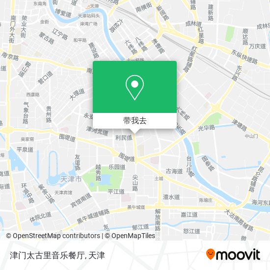 津门太古里音乐餐厅地图