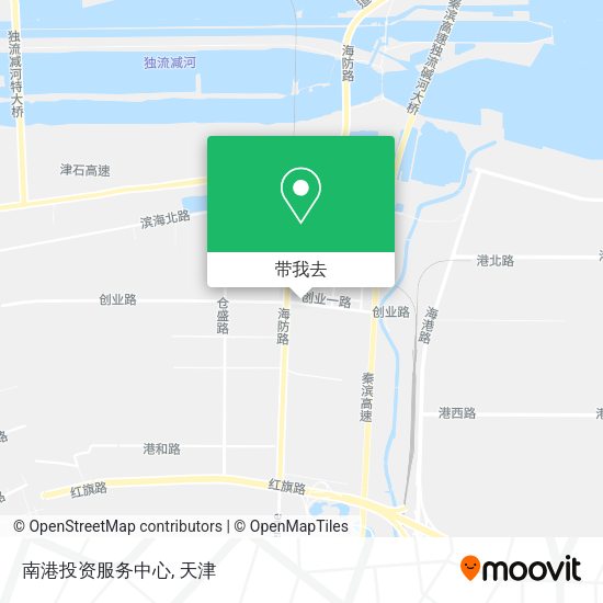 南港投资服务中心地图