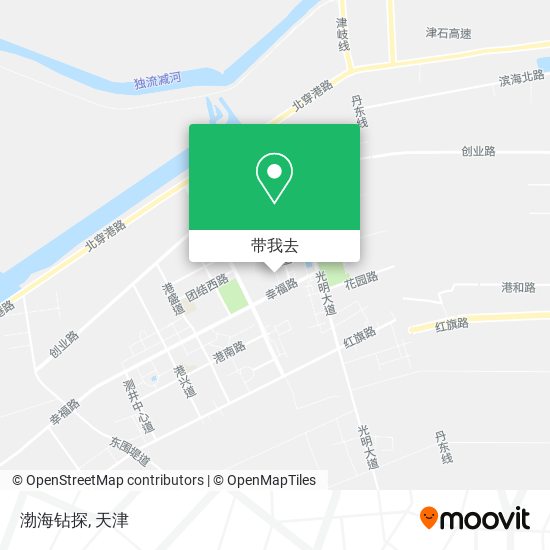 渤海钻探地图
