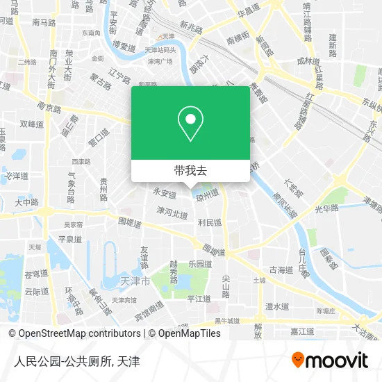 人民公园-公共厕所地图
