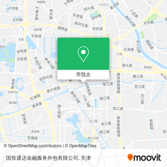 国投通达金融服务外包有限公司地图