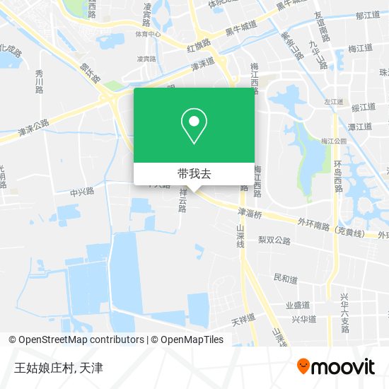 王姑娘庄村地图