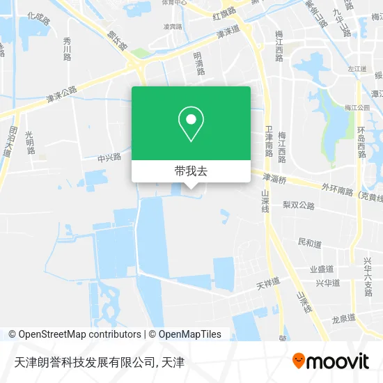 天津朗誉科技发展有限公司地图