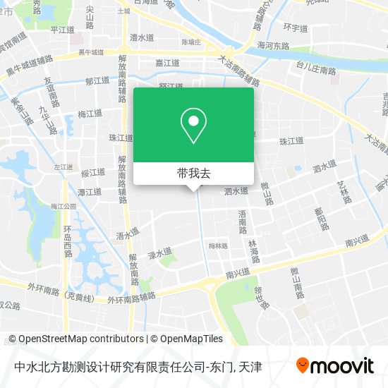 中水北方勘测设计研究有限责任公司-东门地图