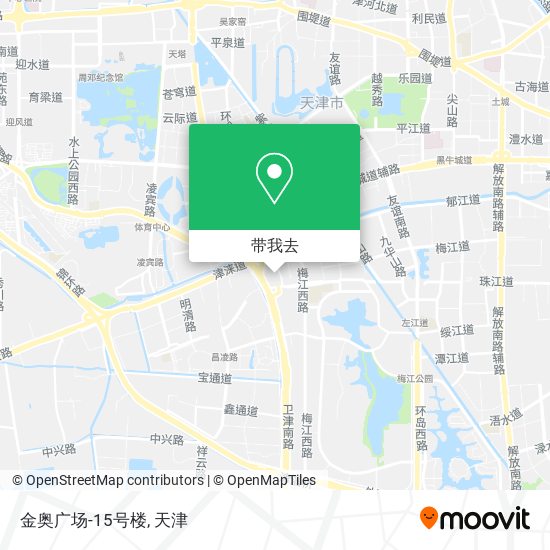 金奥广场-15号楼地图
