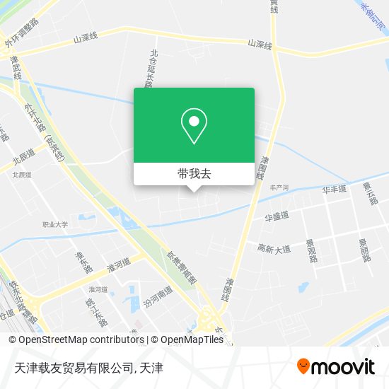 天津载友贸易有限公司地图