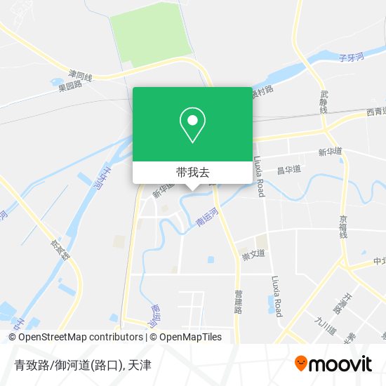 青致路/御河道(路口)地图