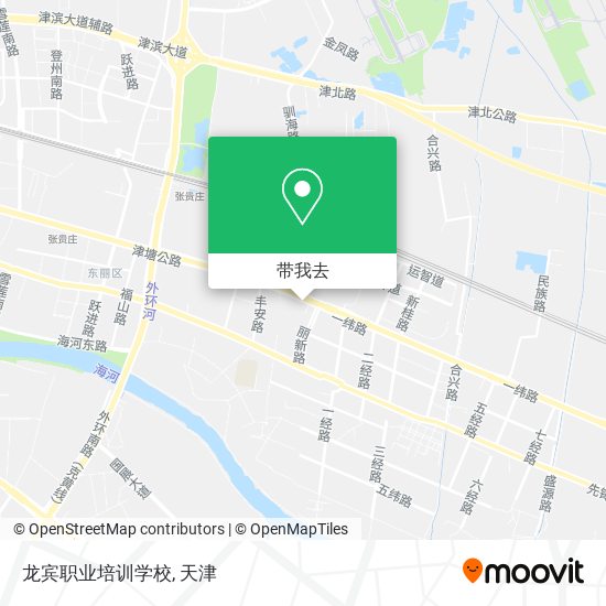 龙宾职业培训学校地图