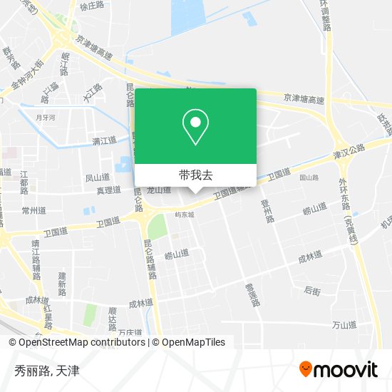 秀丽路地图
