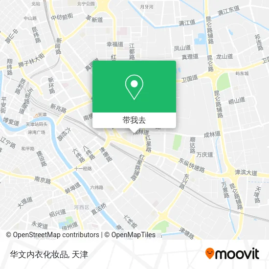 华文内衣化妆品地图