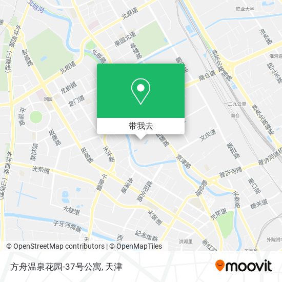 方舟温泉花园-37号公寓地图