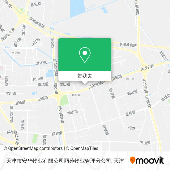 天津市安华物业有限公司丽苑物业管理分公司地图