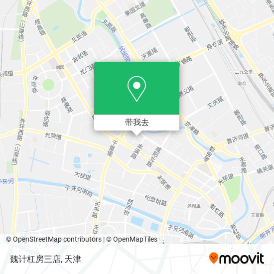 魏计杠房三店地图