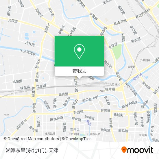 湘潭东里(东北1门)地图