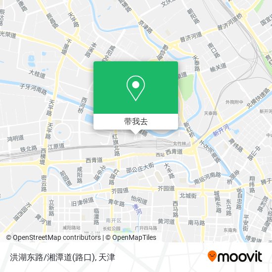 洪湖东路/湘潭道(路口)地图