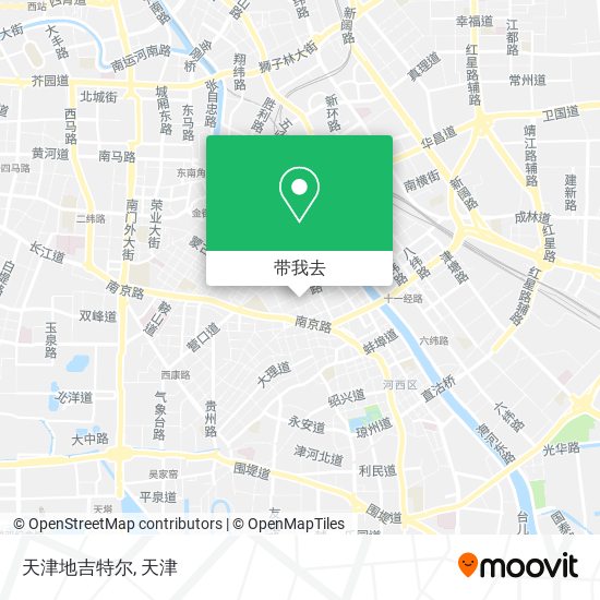 天津地吉特尔地图