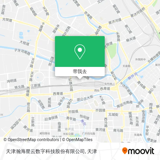 天津瀚海星云数字科技股份有限公司地图