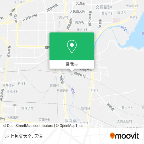 老七包桌大全地图