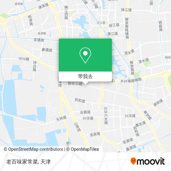 老百味家常菜地图