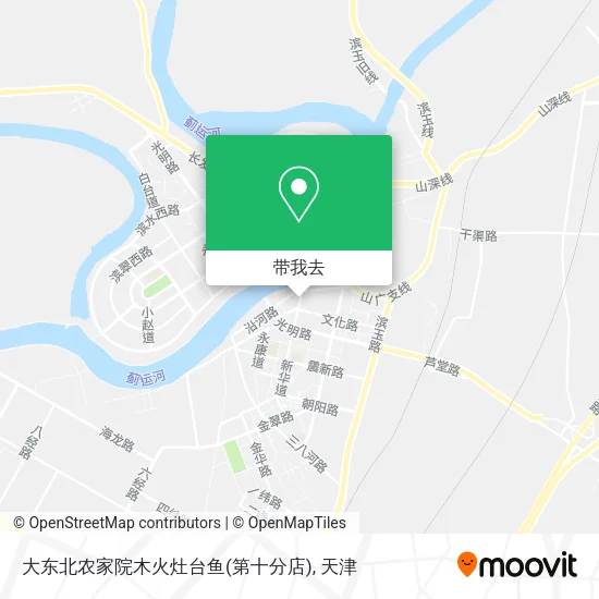 大东北农家院木火灶台鱼(第十分店)地图
