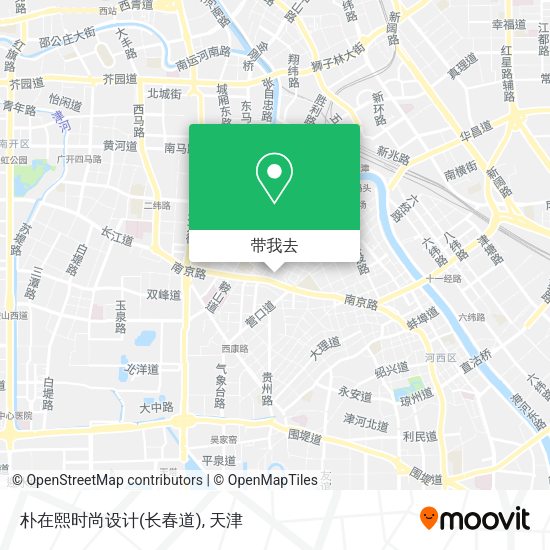 朴在熙时尚设计(长春道)地图