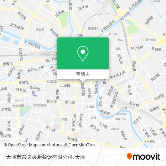 天津市吉味央厨餐饮有限公司地图