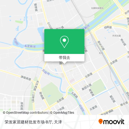 荣发家居建材批发市场-B厅地图