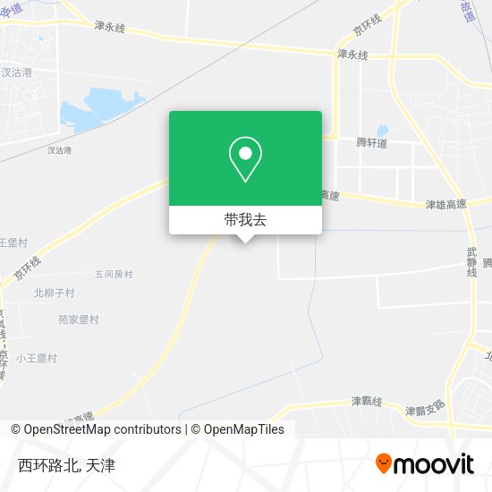 西环路北地图