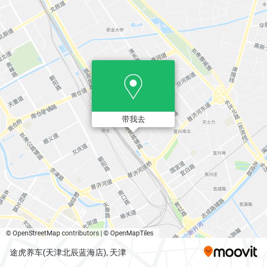 途虎养车(天津北辰蓝海店)地图